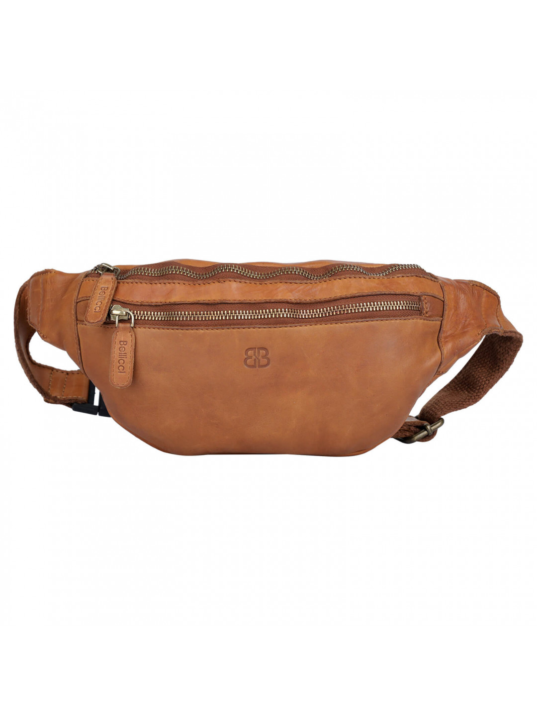 Dámská kožená ledvinka Bellicci Matelda – koňak